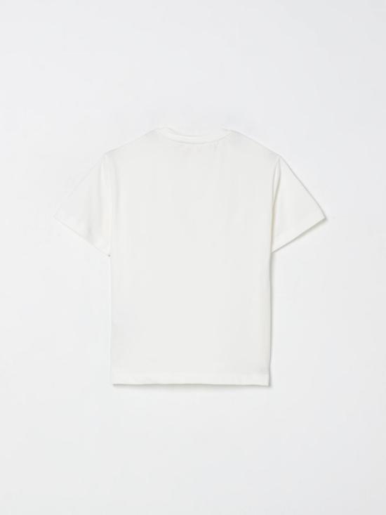 25FW [키즈] 엘리자베타프랜치 티셔츠 EFTS246JE006 0004 White - ELISABETTA FRANCHI