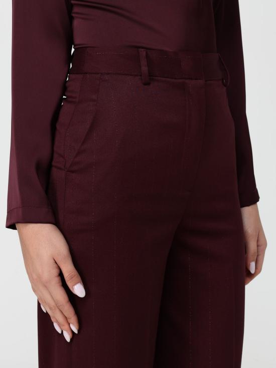 25FW 하니타 스트레이트 팬츠 H P1283SA 4410 006 AMARONE Burgundy - HANITA