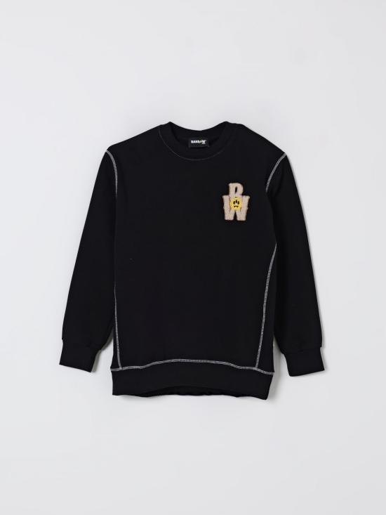 25FW [키즈] 바로우 풀오버 F5BKJUSW082 110 Black