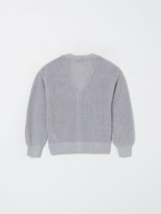 25FW [키즈] 디케이엔와이 풀오버 D62388 016 Grey - DKNY