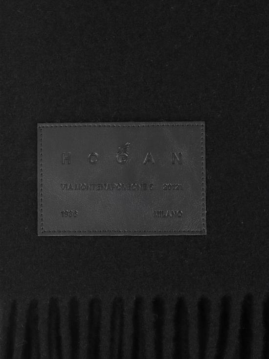 25FW 호간 머플러/스카프 KSUF2513520XQEB B999 Black - HOGAN