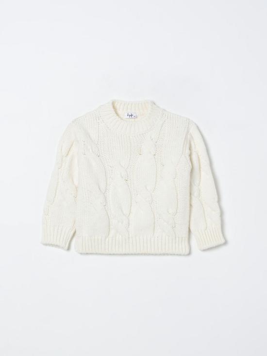 25FW [키즈] 일 구포 풀오버 A25GMA0016EM913 100 White