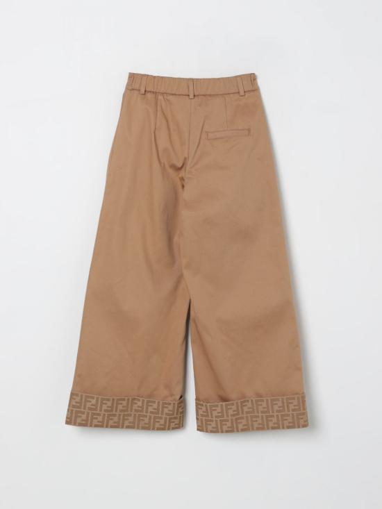 25FW [키즈] 펜디 팬츠 JFF381AS5Y F0QU5 Camel - FENDI