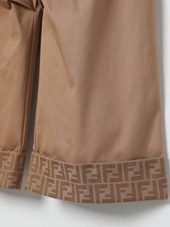 25FW [키즈] 펜디 팬츠 JFF381AS5Y F0QU5 Camel - FENDI