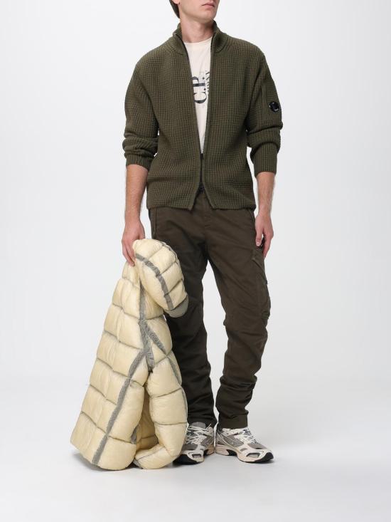 25FW 씨피 컴퍼니 반팔 티셔츠 19CMTS092A005100W 402 Beige - C.P. COMPANY