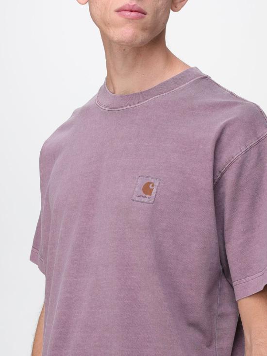 25FW 칼하트 WIP 반팔 티셔츠 I030780 33IGD Lilac - CARHARTT WIP