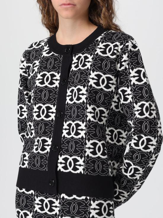 25FW 핑코 가디건 106043A2YD ZZ2 Black - PINKO