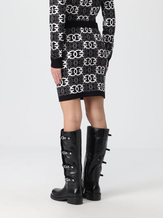 25FW 핑코 미디 스커트 106040A2YD ZZ2 Black - PINKO