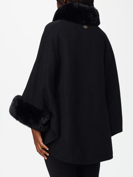 25FW 트윈셋 코트 252TO5130 00006 Black - TWINSET