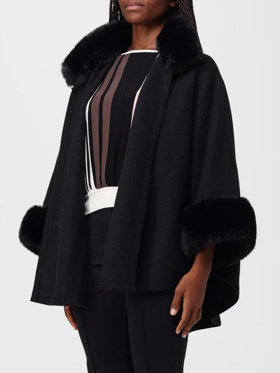 25FW 트윈셋 코트 252TO5130 00006 Black - TWINSET