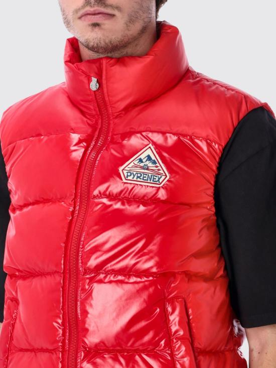 25FW 피레넥스 베스트 HUY021 6050 Red - PYRENEX