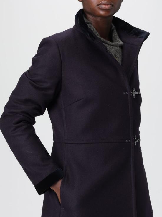 25FW 페이 코트 NAW50514000SGL U809 Petroleum Blue - FAY