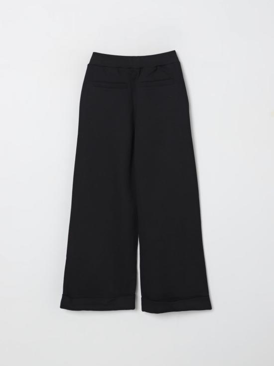 25FW [키즈] 발망 스트레이트 팬츠 BX6A40Z3183 930OR Black - BALMAIN