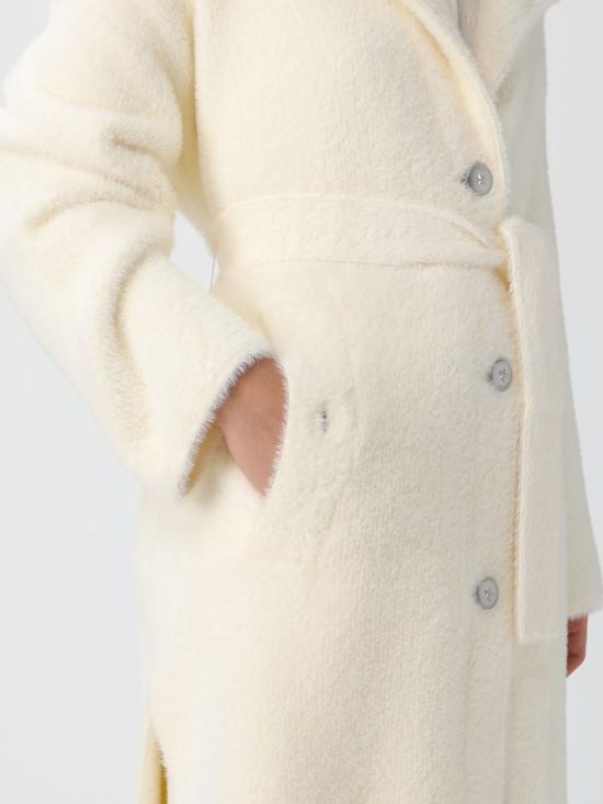 25FW 핑코 코트 105415A0DI Z13 White - PINKO