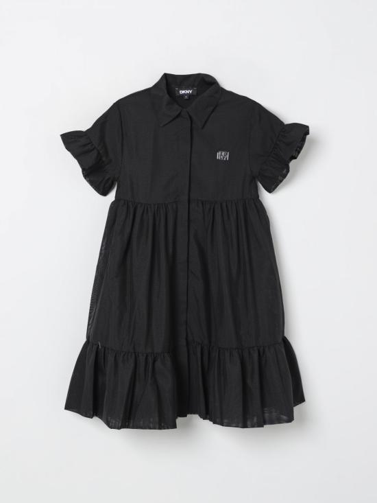 25FW [키즈] 디케이엔와이 원피스 D62401 09B Black