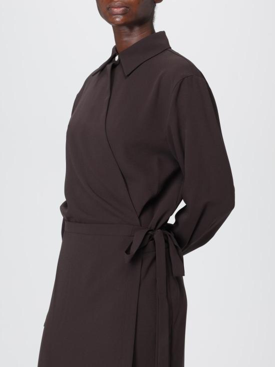 25FW 핑코 롱 원피스 105644A2QW M04 Brown - PINKO