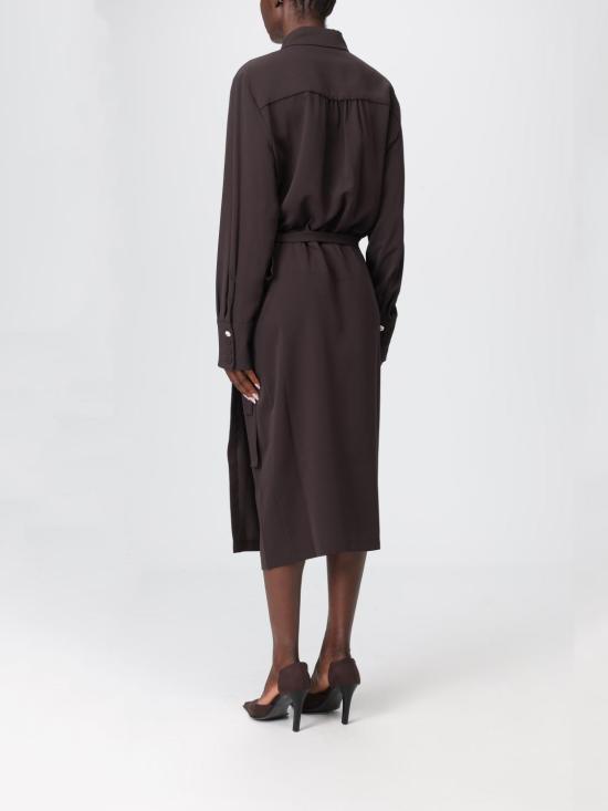 25FW 핑코 롱 원피스 105644A2QW M04 Brown - PINKO