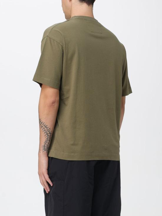 25FW 씨피 컴퍼니 반팔 티셔츠 19CMTS092A005100W 652 Green - C.P. COMPANY