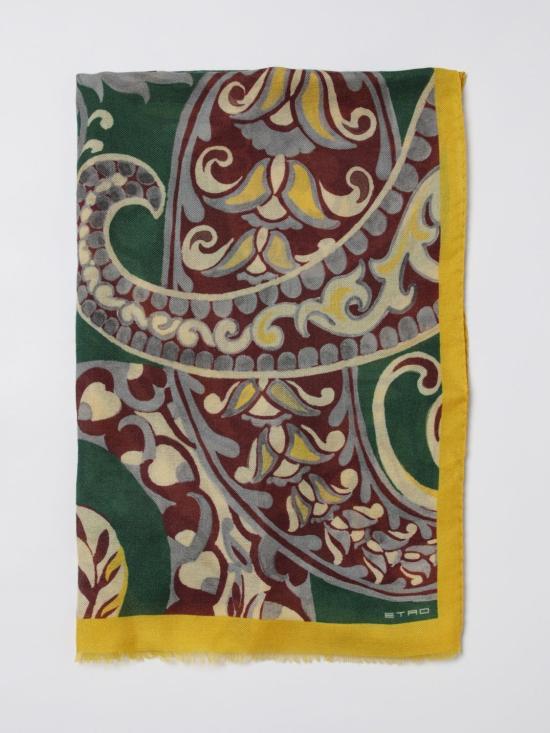 25FW 에트로 머플러/스카프 WATA0009 AKC65 X0890 Green