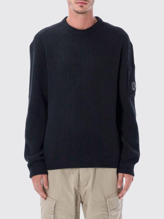 25FW 씨피 컴퍼니 스웨터 19CMKN307A006170A 999 Black