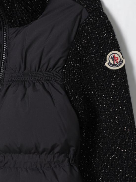 25FW [키즈] 몽클레어 풀오버 9B00011M8258 999 Black - MONCLER