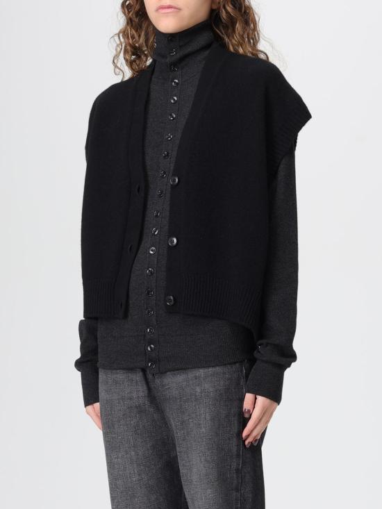 25FW 니콜슨&니콜슨 베스트 ZOE BLK Black - NICHOLSON & NICHOLSON