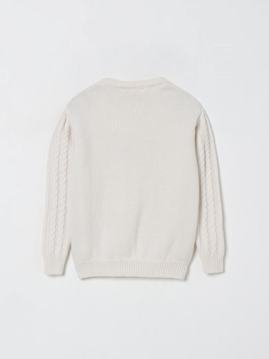 25FW [키즈] 엘리자베타프랜치 풀오버 EFMA170FL230 D747 Ivory - ELISABETTA FRANCHI