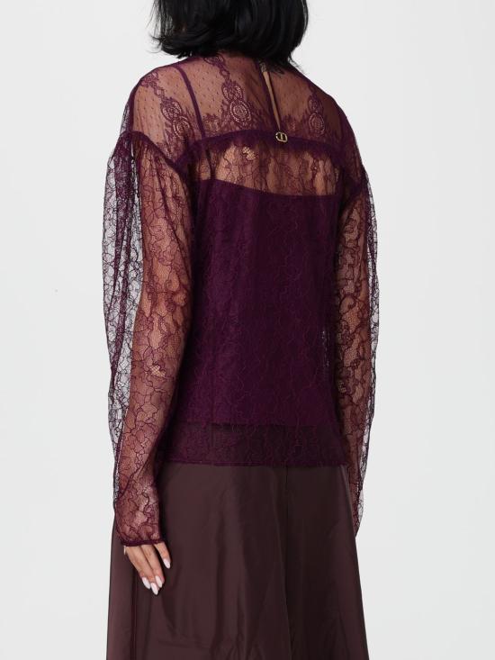 25FW 트윈셋 블라우스 252TT2264 12635 Violet - TWINSET