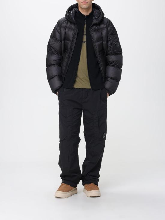 25FW 씨피 컴퍼니 스트레이트 팬츠 19CMPA065A110324G 999 Black 1 - C.P. COMPANY