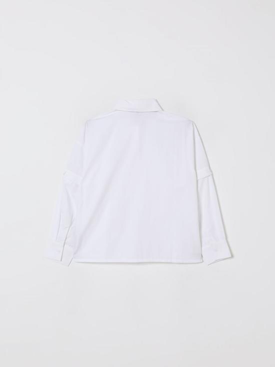 25FW [키즈] 디케이엔와이 셔츠 D62351 10P White - DKNY