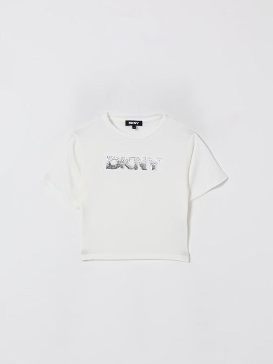 25FW [키즈] 디케이엔와이 티셔츠 D62413 117 White