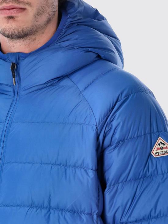 25FW 피레넥스 에어리얼 후드 다운 자켓  HMY026 4101 Blue - PYRENEX