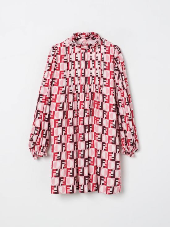 25FW [키즈] 펜디 원피스 JFB809AYMM F1TKH Multicolor