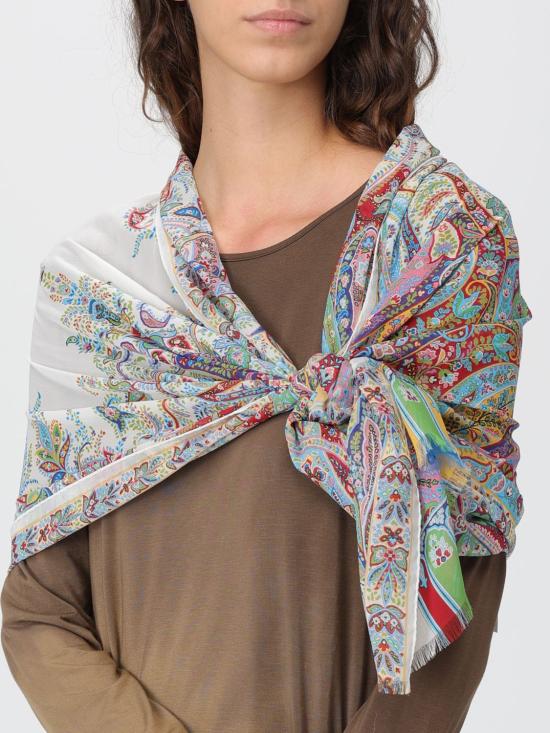 25FW 에트로 머플러/스카프 WATA0010AV666 S9000 Multicolor - ETRO