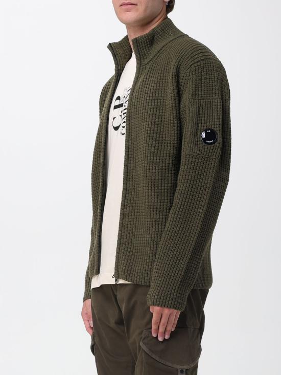 25FW 씨피 컴퍼니 스웨터 19CMKN131A110149A 683 Military - C.P. COMPANY