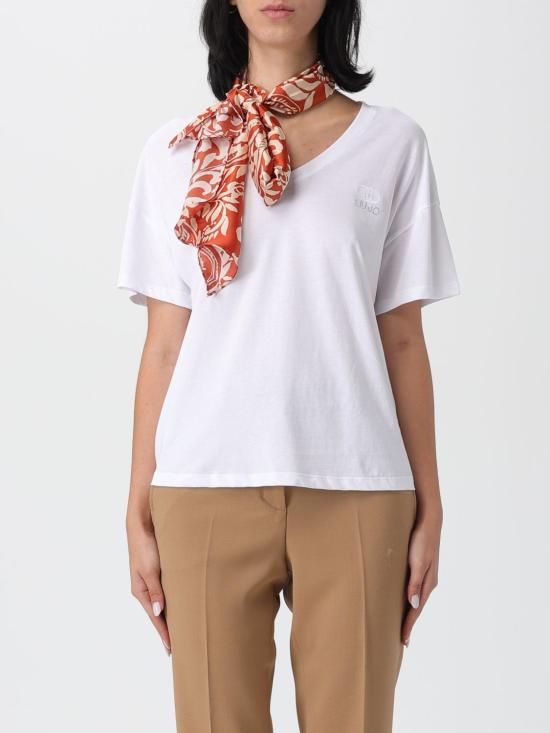 25FW 리우조 반팔 티셔츠 WA5154J6308 M9541 White 2