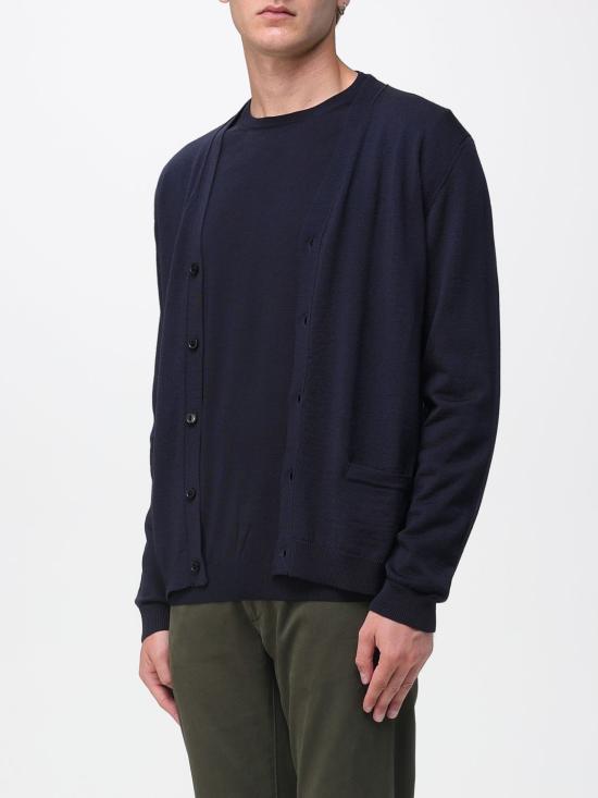 25FW 로베르토 콜리나 스웨터 253M01010 M0110 Blue - ROBERTO COLLINA