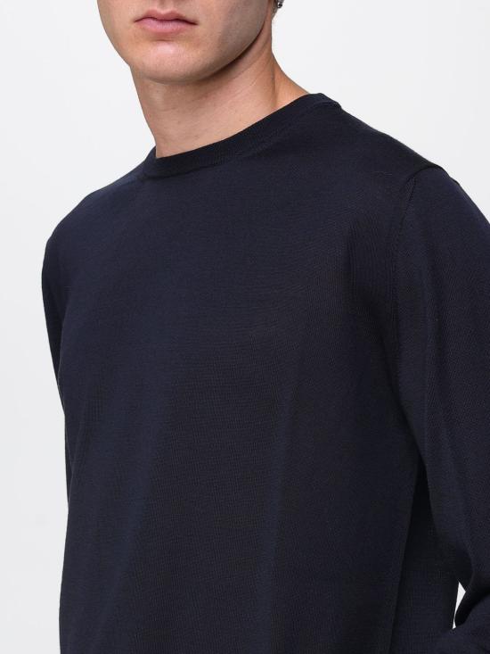 25FW 로베르토 콜리나 스웨터 253M10001 M1010 Blue - ROBERTO COLLINA