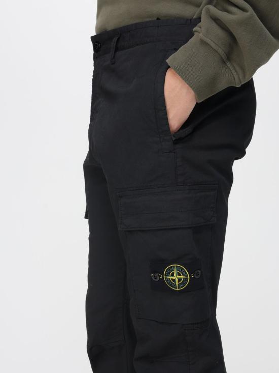 25FW 스톤 아일랜드 트레이닝/조거 팬츠 3100032S0010 V0029 Black - STONE ISLAND