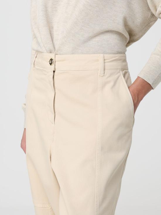 25FW 핑코 팬츠 105533A2QU C27 Sand - PINKO