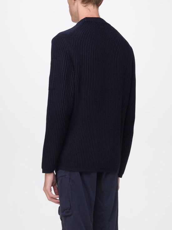 25FW 씨피 컴퍼니 스웨터 19CMKN219A006595A 888 Blue - C.P. COMPANY