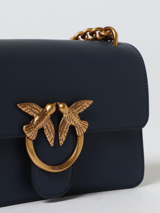 25FW 핑코 토트백 100074A0F1 G08Q Blue - PINKO