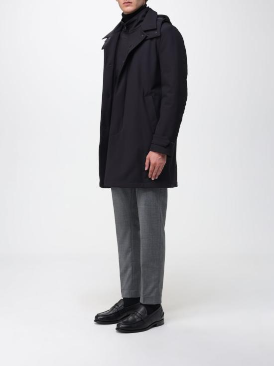 25FW 페이 코트 NAM6151037JXRF B999 Black - FAY