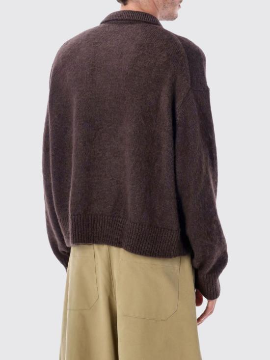 25FW 스튜디오 니콜슨 폴로 티셔츠 1493 ESPRESSO Brown - STUDIO NICHOLSON