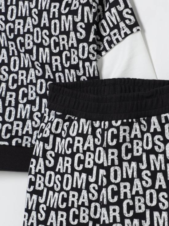 25FW [키즈] 마크제이콥스 오버롤 W60662 09B Black - MARC JACOBS