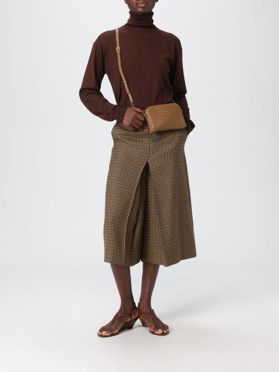 25FW 생로랑 터틀넥 840802YAPK2 2036 Brown - SAINT LAURENT