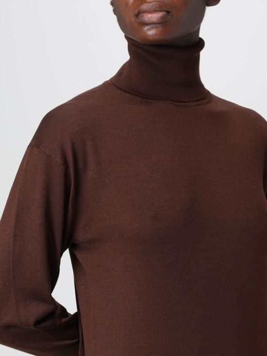 25FW 생로랑 터틀넥 840802YAPK2 2036 Brown - SAINT LAURENT