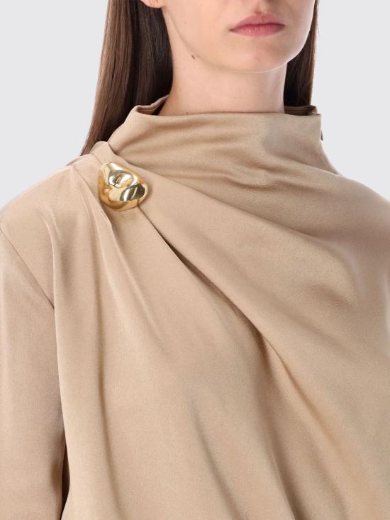 25FW 파비아나 필리피 블라우스 TPD225F551D908 0157 Beige - FABIANA FILIPPI