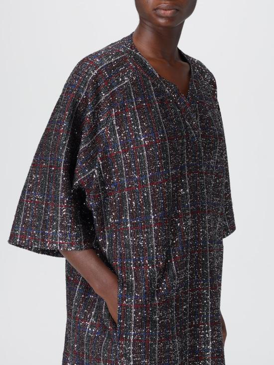 25FW 미소니 롱 원피스 DS25WG30 BC005V S91R4 Black - MISSONI