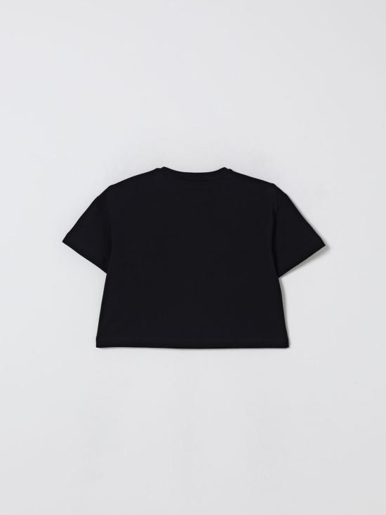 25FW [키즈] 엘리자베타프랜치 티셔츠 EFTS243JE006 D045 Black - ELISABETTA FRANCHI